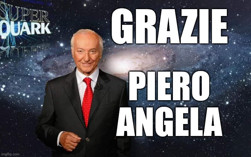 Grazie Piero Angela